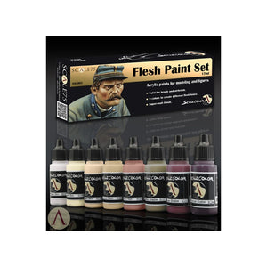 Scale75 Scalecolor Flesh Paint Set (8 bottles)